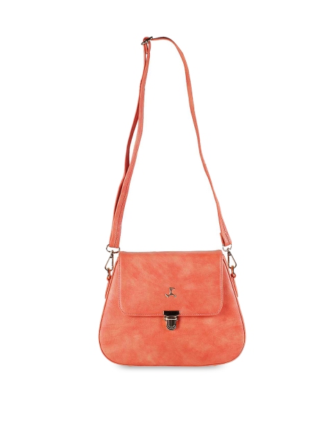

Mochi Orange Solid Sling Bag