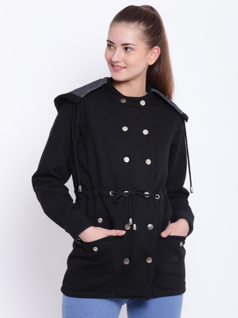 

Texco Women Black Solid Insulator Parka