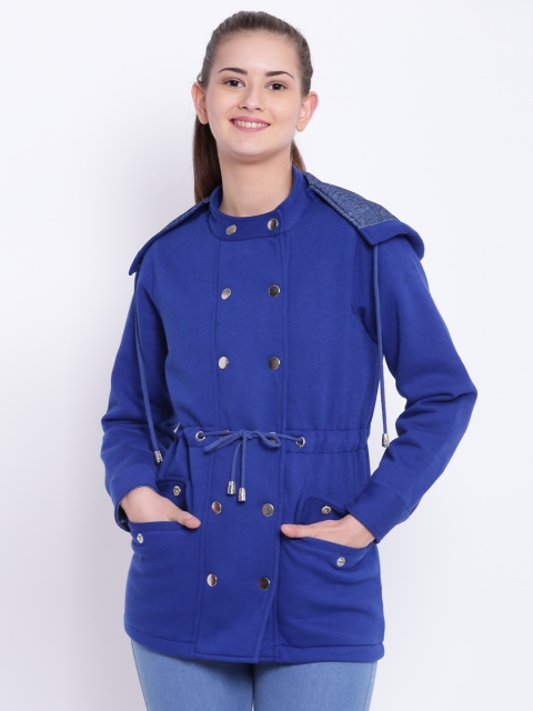 

Texco Women Blue Solid Insulator Parka