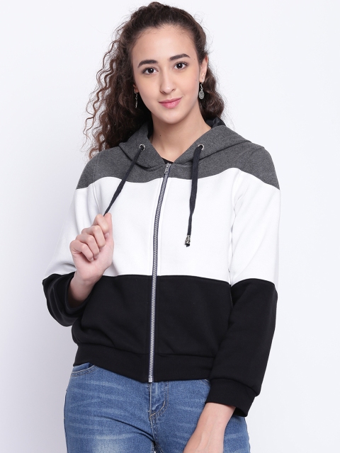 

Texco Women Grey Colourblocked Insulator Bomber