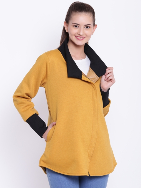 

Texco Women Mustard Solid Insulator Parka