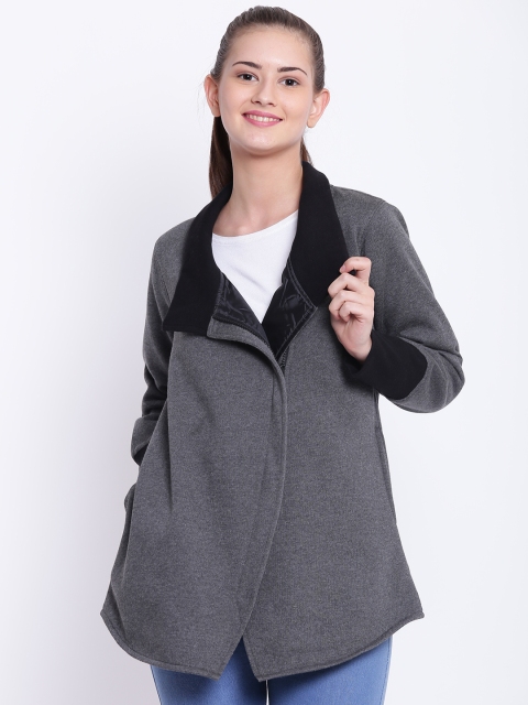 

Texco Women Grey Solid Insulator Parka