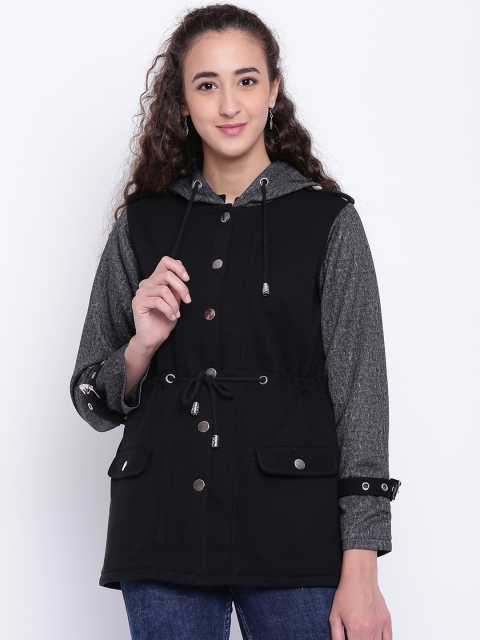 

Texco Women Black Solid Insulator Parka