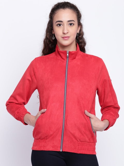 

Texco Women Coral Solid Insulator Bomber