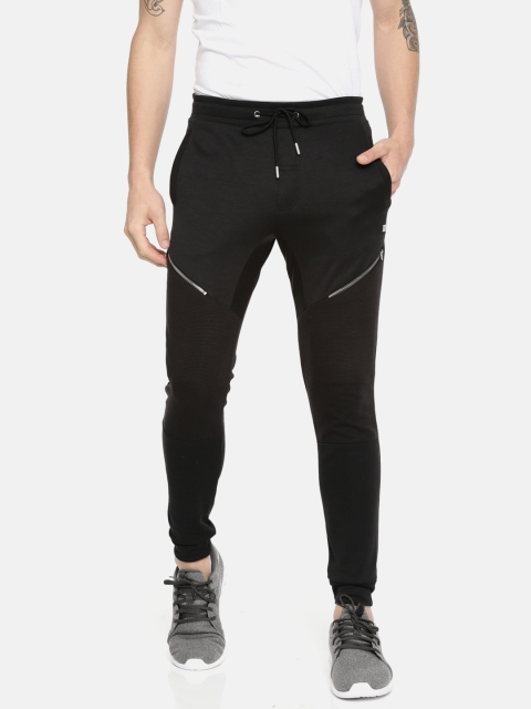 

Proline Active Men Black Slim Fit Bikee Joggers