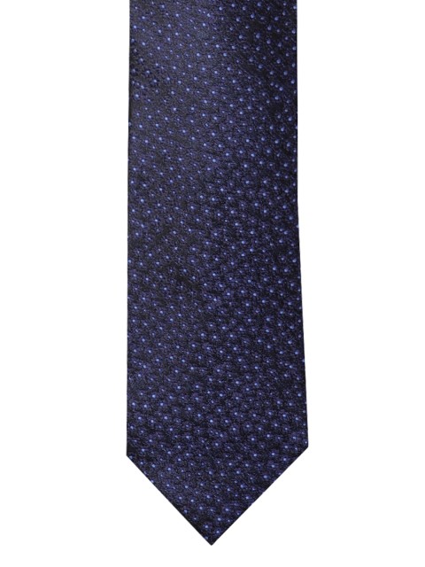 

Louis Philippe Navy Blue Woven Design Broad Tie