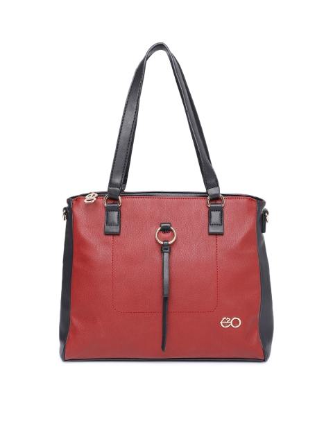 

E2O Maroon Solid Shoulder Bag
