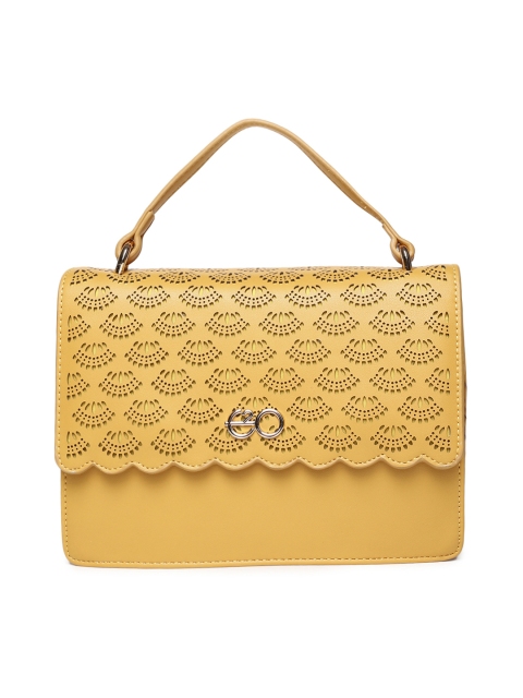 

E2O Yellow Solid Satchel, Orange