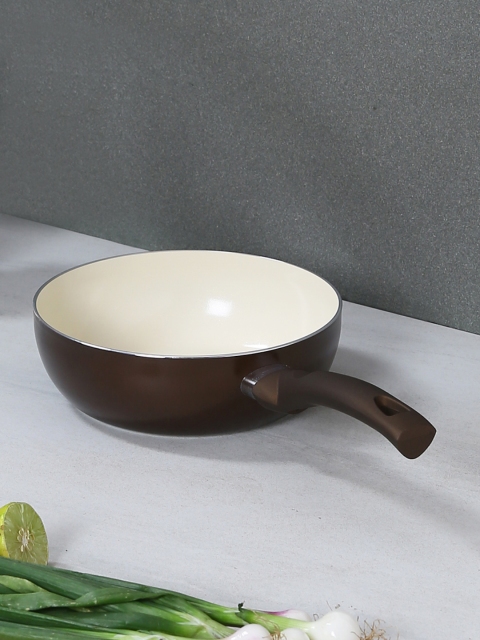 

BERGNER Brown & Cream-Coloured Frying Pan