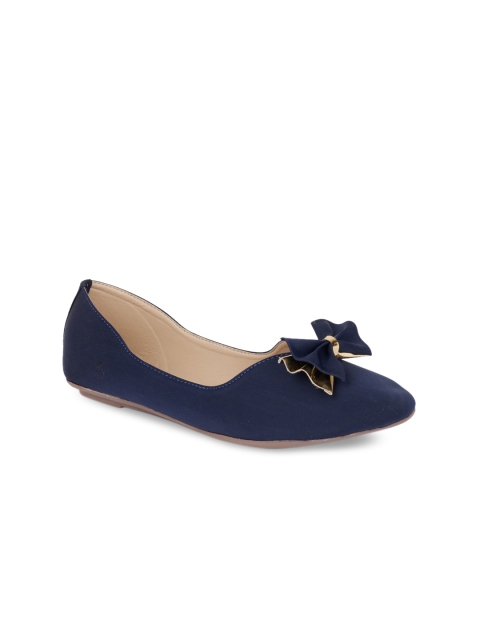 

Shoetopia Women Blue Ballerinas