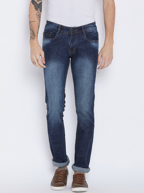 

Duke Men Blue Slim Fit Mid-Rise Clean Look Jeans