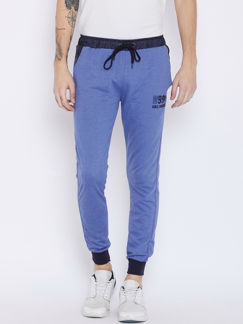 

Duke Men Blue Slim Fit Solid Joggers