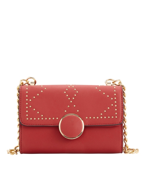 

CARPISA Red Solid Sling Bag