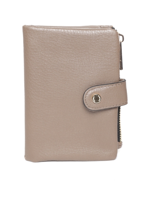 

CARPISA Women Brown Solid Two Fold Wallet