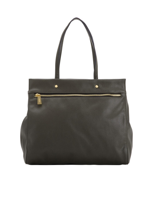 

CARPISA Charcoal Grey Solid Shoulder Bag