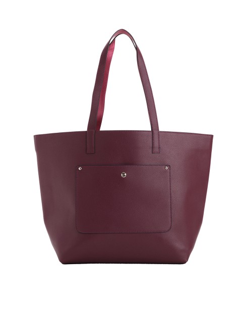 

CARPISA Maroon Solid Shoulder Bag with Pouch