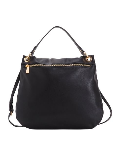 

CARPISA Black Solid Handheld Bag with Detachable Sling Strap