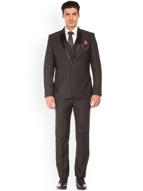 

Arrow Men Black Formal Suit