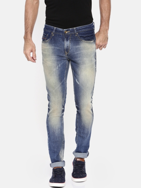 

SPYKAR Men Blue Skinny Fit Low-Rise Stretchable Jeans