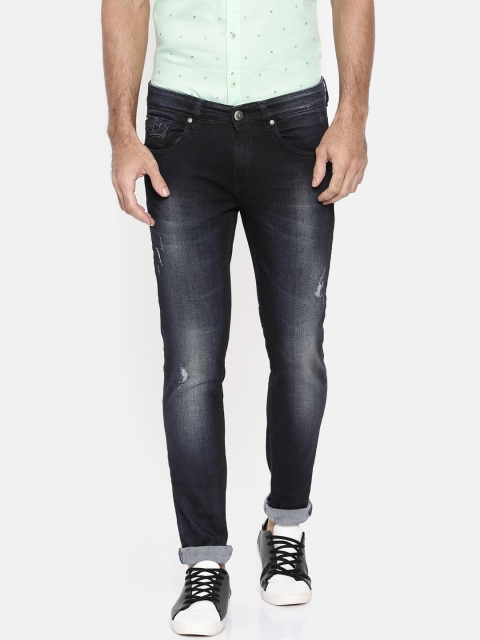 

SPYKAR Men Blue Super Skinny Fit Low-Rise Low-Distress Jeans