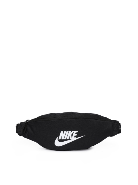 

Nike Sportswear Heritage Unisex Black Solid Waist Pouch