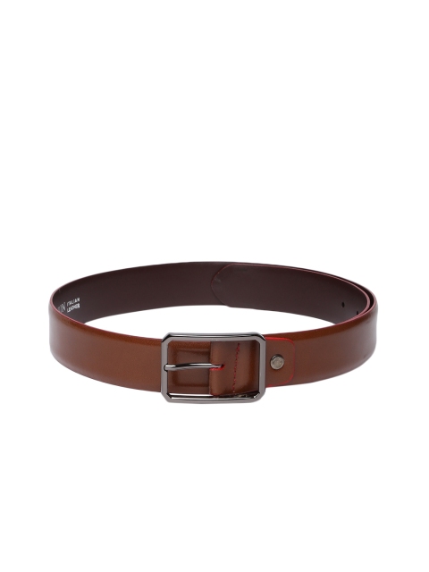 

Carlton London Men Brown Solid Belt