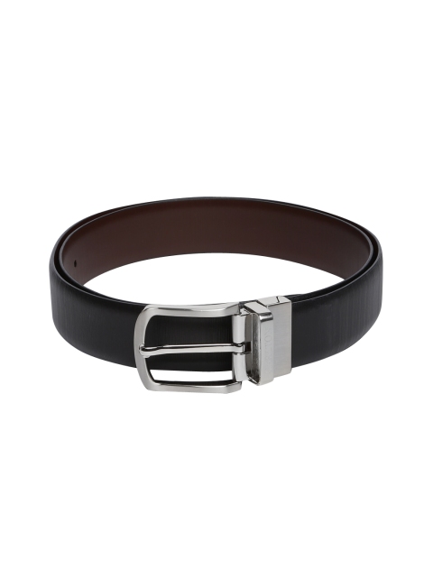 

Carlton London Men Black & Brown Reversible Solid Belt
