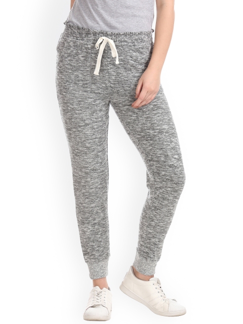 

Aeropostale Women Grey Straight-Fit Joggers