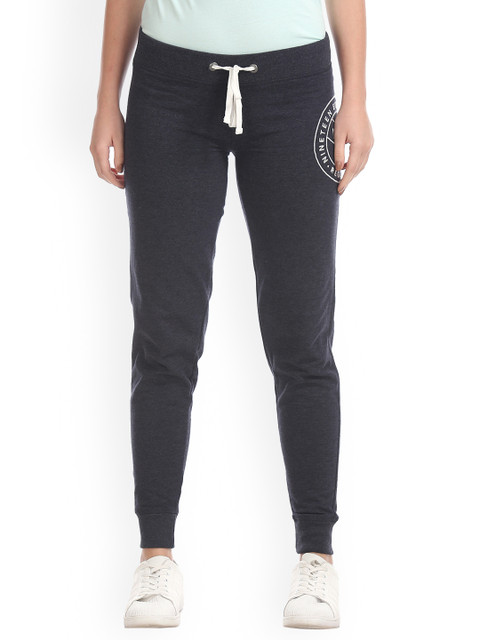 

Aeropostale Women Grey Straight-Fit Joggers