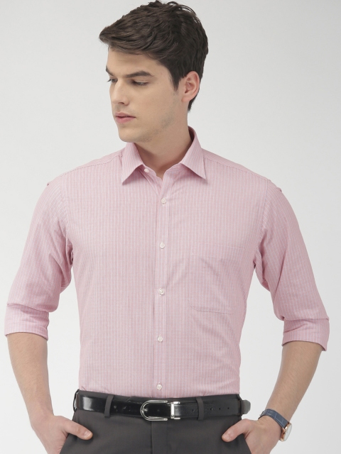 

Raymond Men Red & White Slim Fit Checked Formal Shirt