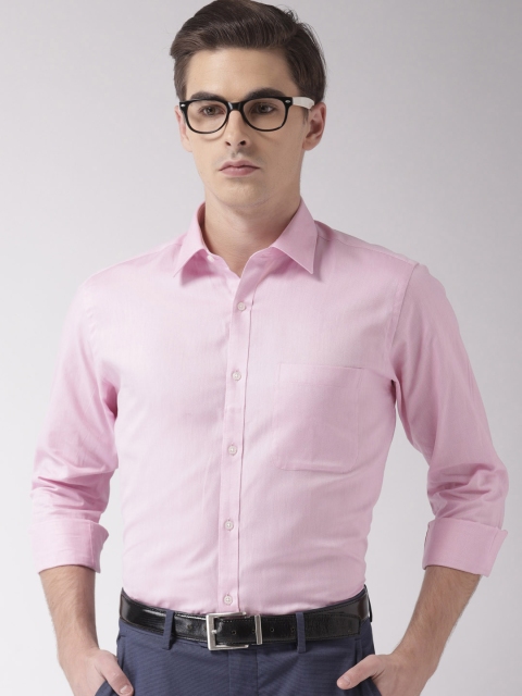 

Raymond Men Pink Slim Fit Solid Formal Shirt