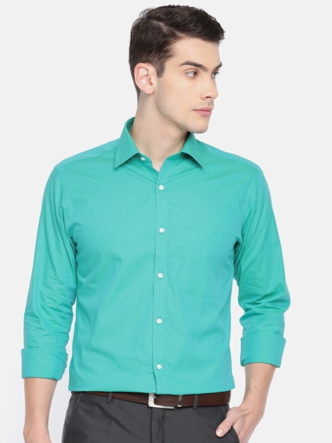 

Raymond Men Sea Green Slim Fit Formal Shirt