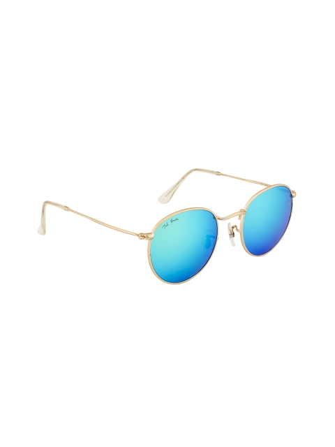 

Ted Smith Unisex Oval Sunglasses TS3447, Blue
