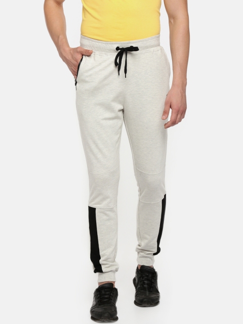 

Ajile by Pantaloons Men Grey Slim Fit Solid Joggers