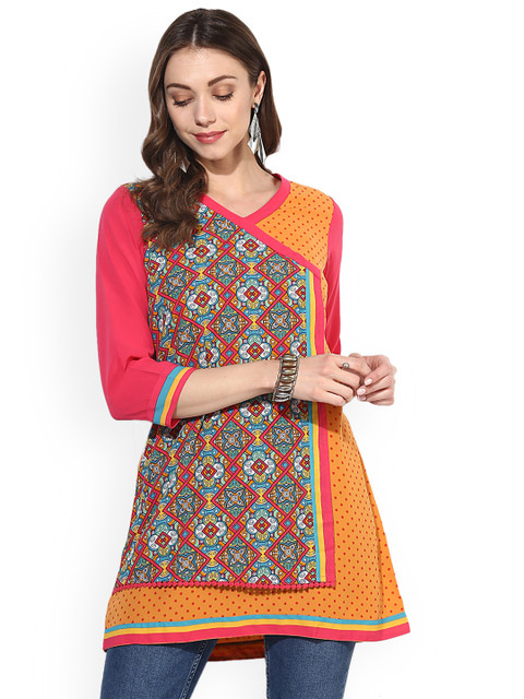 

Fusion Beats Multicoloured Printed Tunic, Multi