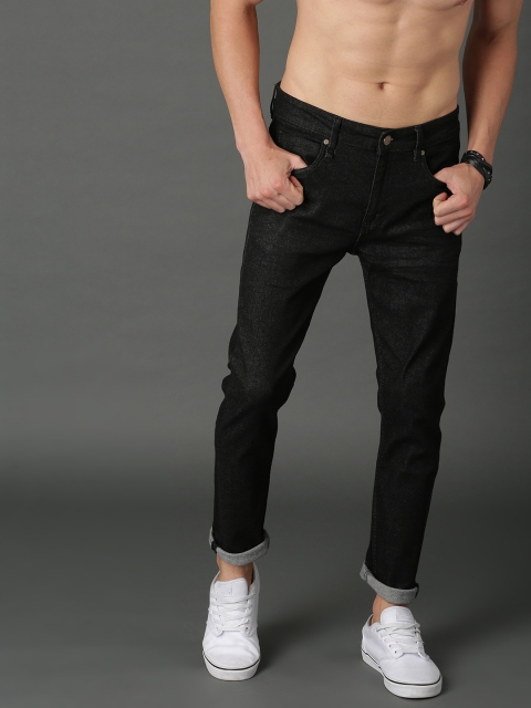 

Roadster Men Black Skinny Fit Mid-Rise Clean Look Stretchable Jeans