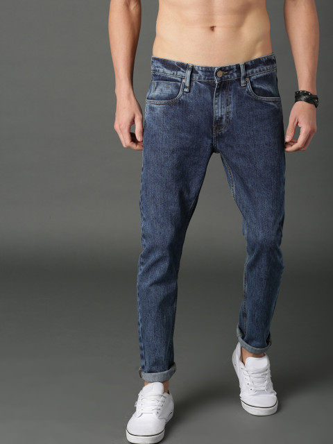 

Roadster Men Blue Skinny Fit Mid-Rise Clean Look Stretchable Jeans