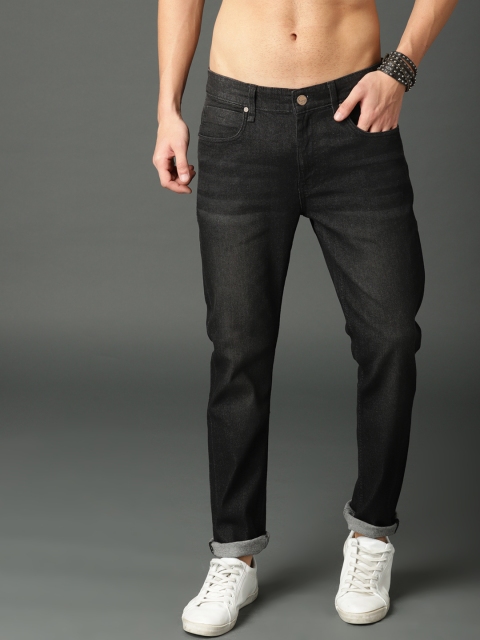 

Roadster Men Black Skinny Fit Mid-Rise Clean Look Stretchable Jeans