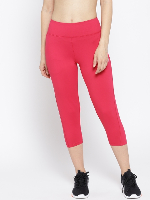 

Sweet Dreams Women Pink Solid Regular Fit Capris