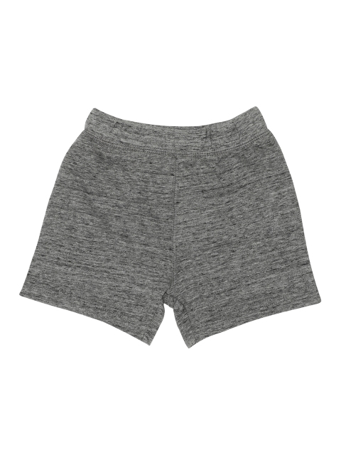 

The Childrens Place Boys Grey Self Design Regular Fit Sports Shorts