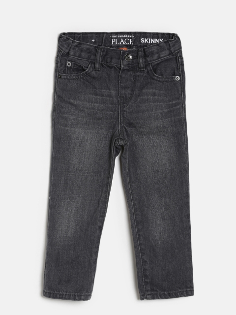 

The Childrens Place Boys Grey Regular Fit Mid-Rise Clean Look Jeans