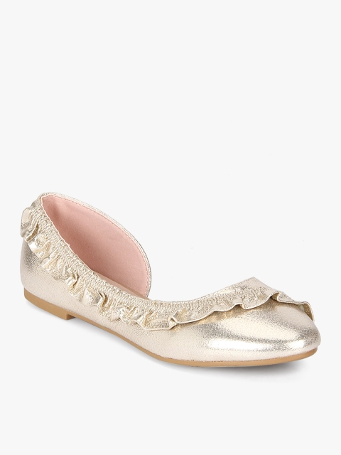 

Golden Belly Shoes, Gold