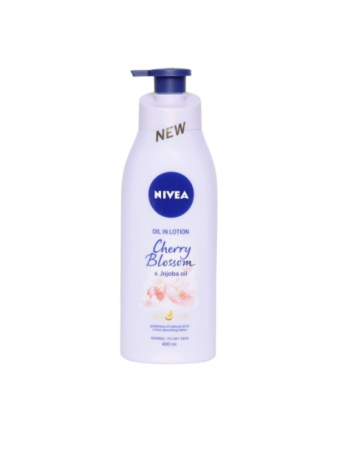 

Nivea Oil in Lotion - Cherry Blossom & Jojoba Oil for Normal to Dry Skin 400 ml, Lavender