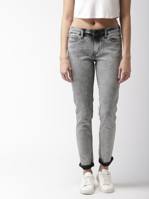 

Levis Women Grey Skinny Fit Mid-Rise Jeans 711