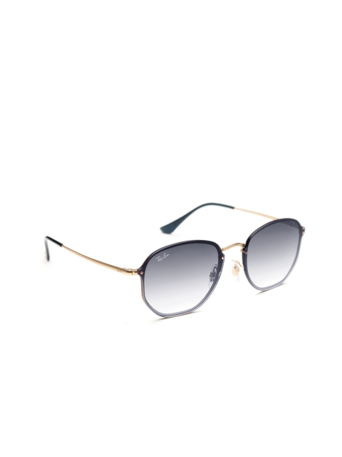 

Ray-Ban Unisex Square Sunglasses 0RB3579N91400S58, Blue
