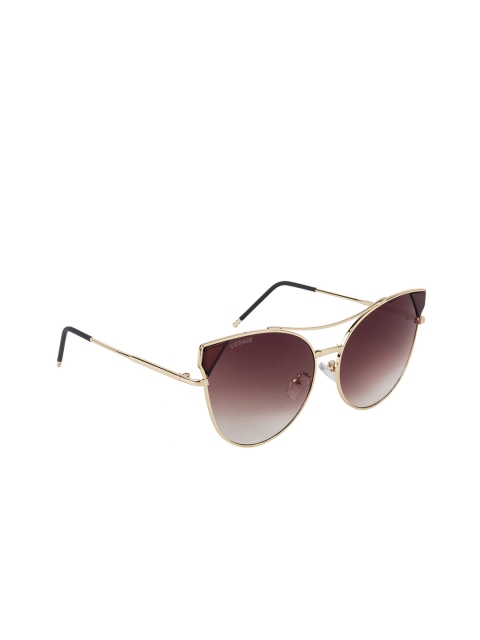 

Voyage Unisex Cateye Sunglasses S5994MG2576, Brown