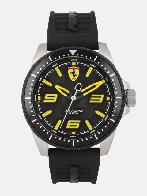 

SCUDERIA FERRARI Xx Kers Men Black Analogue Watch 0830487_OR