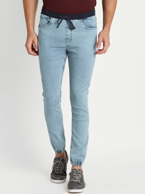 

SF JEANS by Pantaloons Men Blue Regular Fit Solid Joggers
