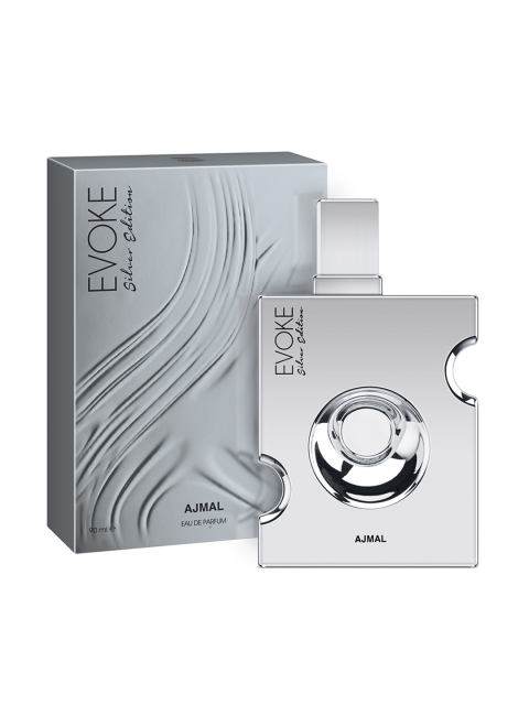 

Ajmal Men Evoke Silver Edition Him EDP Woody Perfume - Made in Dubai 90ml