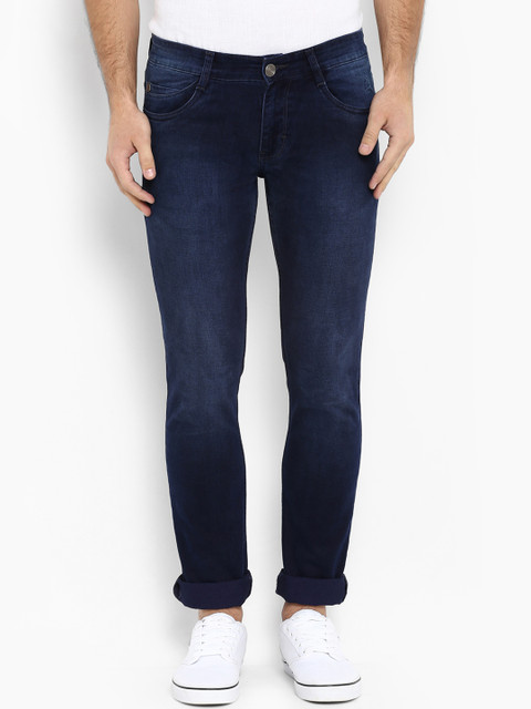 

Parx Men Blue Slim Fit Mid-Rise Clean Look Jeans
